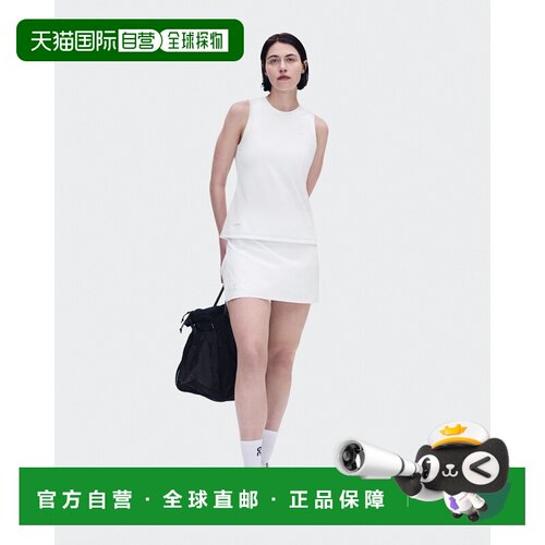 自营欧洲直邮On昂跑 Court Skirt Split LDN女士激光镂空网球裙