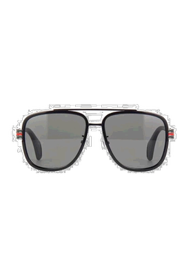 自营Gucci 飞行员太阳镜 GG0448S古驰正品百搭显脸小高级感