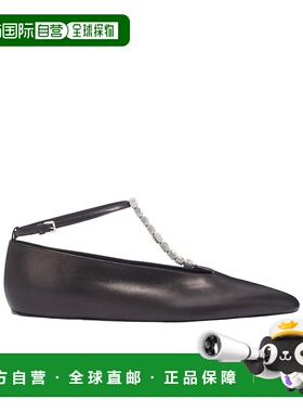 香港直邮Jil Sander 晶饰平底鞋 J15WZ0021P4864单鞋