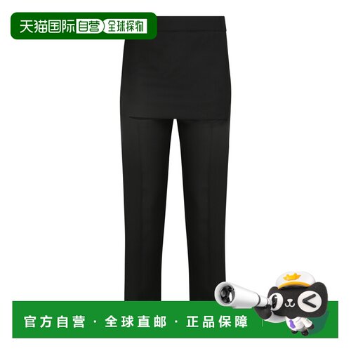 香港直邮GIVENCHY 女士休闲裤 BW50TU13QB001 AW2022 黑色 Skirt-