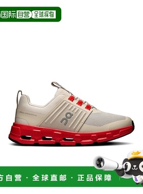 自营欧洲直邮On/昂跑 Cloudswift系列儿童沙漠色/红色再生聚酯纤l