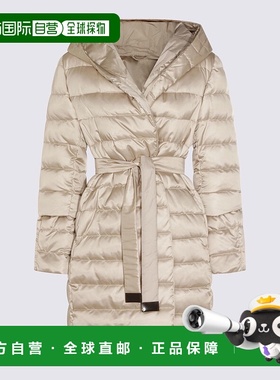 香港直邮MaxMara 麦斯玛拉 女士 MAX MARA CUBE 米白色外套 25294