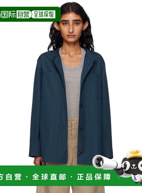 1h可退 香港直邮MaxMara 麦斯玛拉 女士 海军蓝 Doris 衬衫 25191