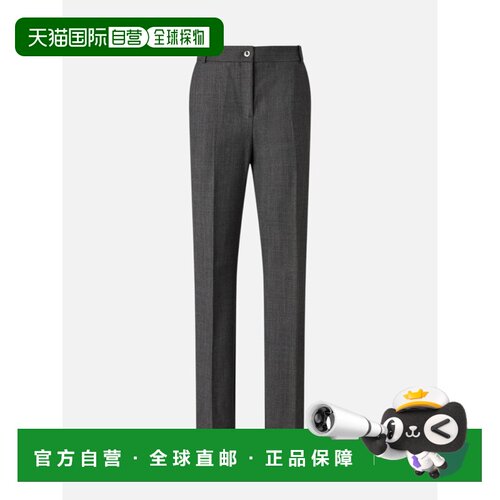 香港直邮PINKO 女士休闲裤 107264A3IFI76 AW2026 灰色 PINKO PLE