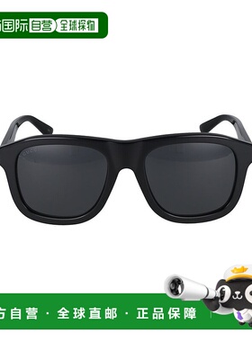 香港直邮Gucci 古驰 男士 徽标太阳镜 GG1316S black黑色 舒适时