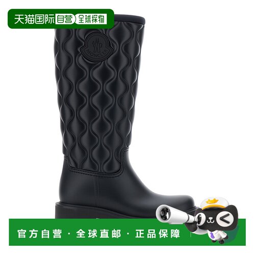 1h可退 香港直邮Moncler盟可睐女士中筒靴雨靴