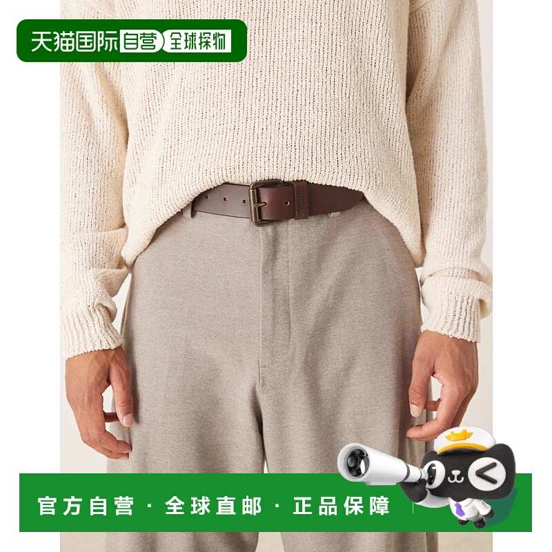1h可退 香港直邮Barbour 巴伯尔 男士 Allanton 皮带棕色腰带