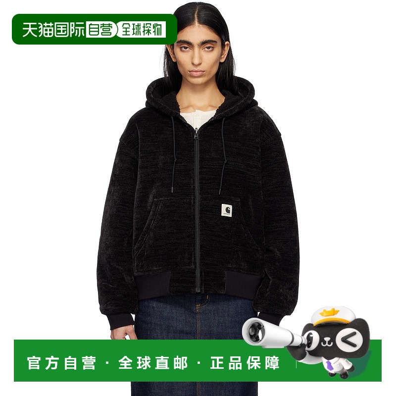 1h可退 香港直邮CARHARTT WIP 女士 黑色 OG Active Sweat 连帽衫
