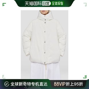 白色连帽羽绒服 香港直邮JIL Sander J70 SANDERJil J40AF0114