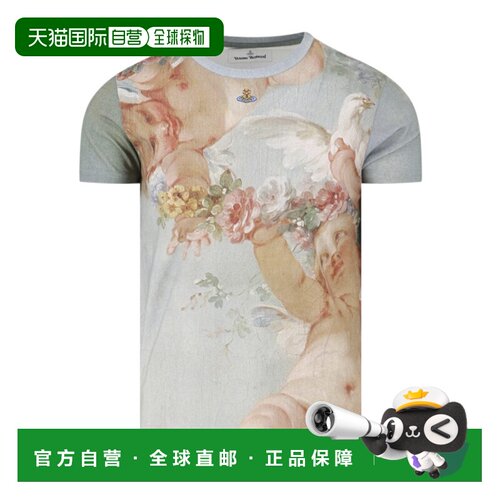 Vivienne Westwood 小天使印花T恤 3G01001GJ00BK短袖