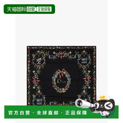 香港直邮DIOR 迪奥 女士 90X90 OBLIQUE 围巾 64TC090S609配饰