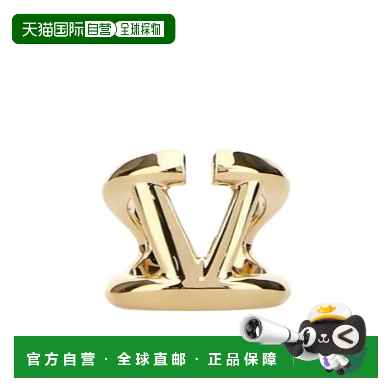 香港直邮Valentino 徽标戒指 5W2J0W94MET华伦天奴