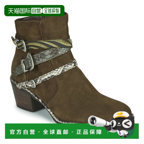 欧洲直邮Regard 女士 短筒靴 NAPOLI V3 VELOURS MILITARE