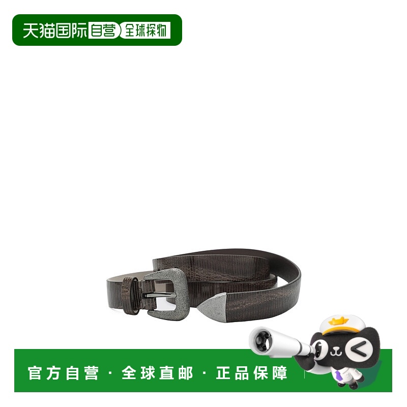 香港直邮Brunello Cucinelli 金属扣腰带 M0GUAC266
