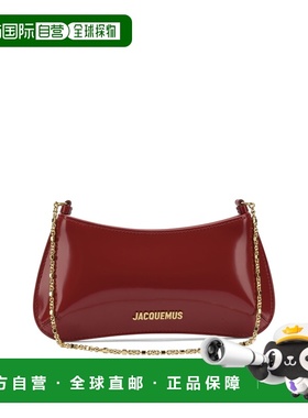 1h可退 香港直邮Jacquemus 女士 红色皮革肩包 BAW00404BC18A01GO