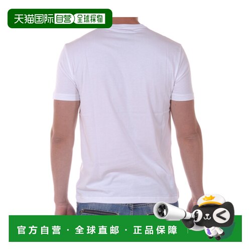 1h可退 香港直邮EA7 EMPORIO ARMANI 男士T恤 3YPTB1PJ02ZWHITE