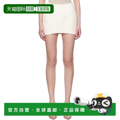 1h可退 香港直邮Mugler 穆勒 女士 白色 Tailored 短裙 25P1JU056