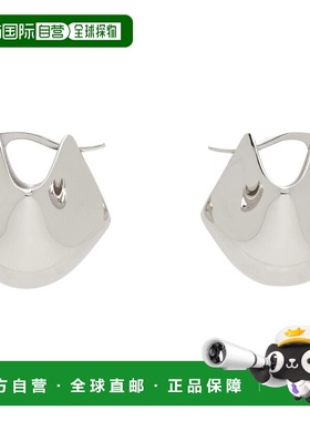 香港直邮KHAITE 女士 小号 Lotus 耳环 10136007 metal金属色 舒