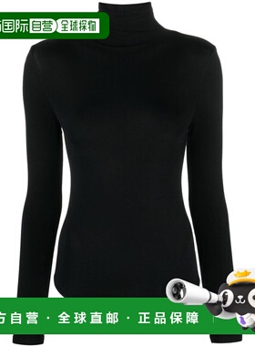 1h可退 香港直邮Wolford 女士 长袖连体衣 75083 black黑色 舒适
