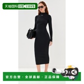 香港直邮off 罗纹长款 white Off 1h可退 Round 女士 Stamp 连衣裙