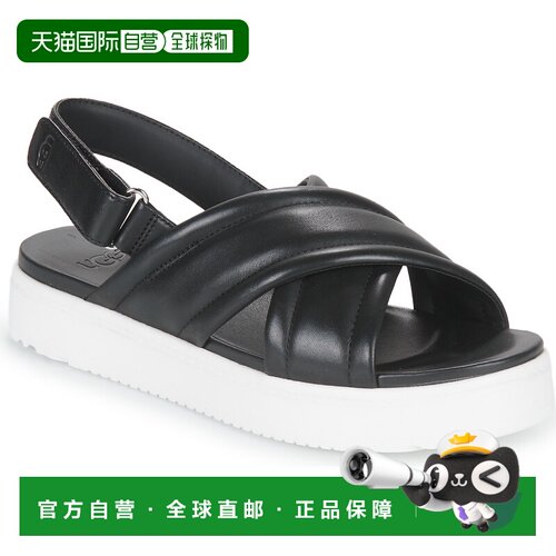 欧洲直邮UGG  ZAYNE SLINGBACK 女鞋棕色厚底凉鞋 1136752-BLLE