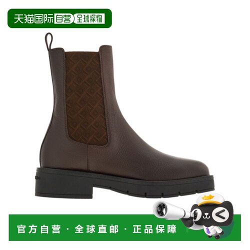 1h可退 Salvatore Ferragamo 圆头切尔西靴 01J253