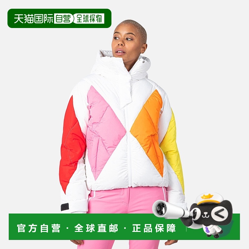 自营欧洲直邮ROSSIGNOL JCC Diamond女式加绒短款棉服(Bomber)