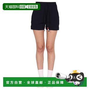 香港直邮Thom 女士 Browne 布朗 海军蓝嵌花侧条纹细 汤姆 1h可退