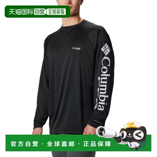 自营欧洲直邮Columbia PFG Terminal Tackle男士Logo印花长袖T恤