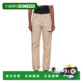 直筒裤 香港直邮Amiri 直筒破洞牛仔裤 AWDNGH1028