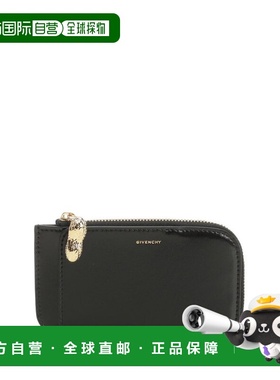 1h可退 香港直邮Givenchy 纪梵希 女士 紀梵希幸運符拉鍊卡包 BB6