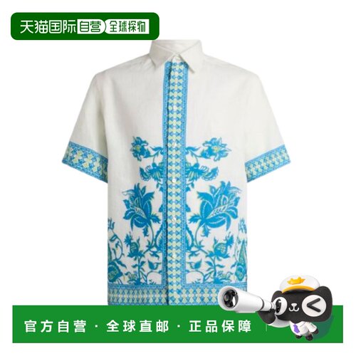1h可退 香港直邮ETRO 男士衬衫 MRIC001199SP301X0880 SS2026 花