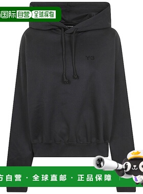 1h可退 香港直邮Y-3 女士 长袖卫衣 JD9790 black黑色 舒适时尚