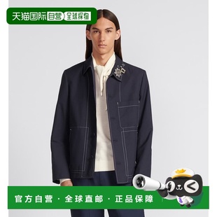 413C208A6002长袖 缝线休闲夹克 工装 香港直邮Dior