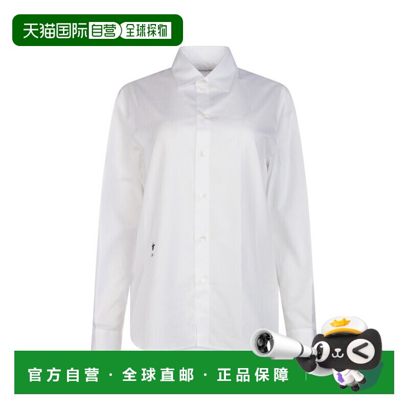 1h可退 香港直邮DIOR 迪奥 女士 Christian 徽标细节纽扣上衣 041