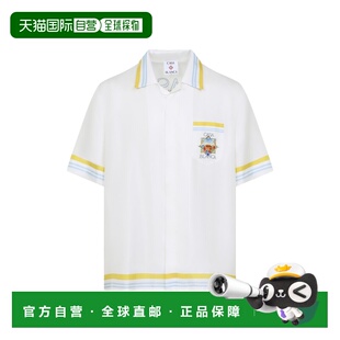 1h可退 香港直邮Casablanca 男士 Court Icon 花朵衬衫 MSS26SH00