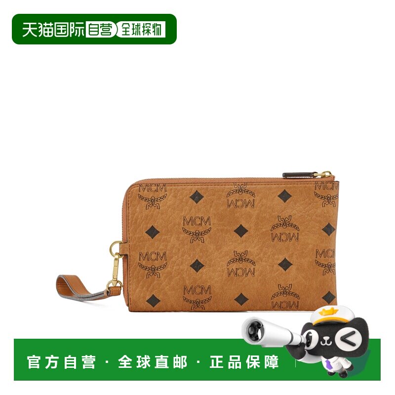 1h可退 香港直邮MCM 男士手拿包 MXZFSTT04CO SS2025 棕色 Ottoma