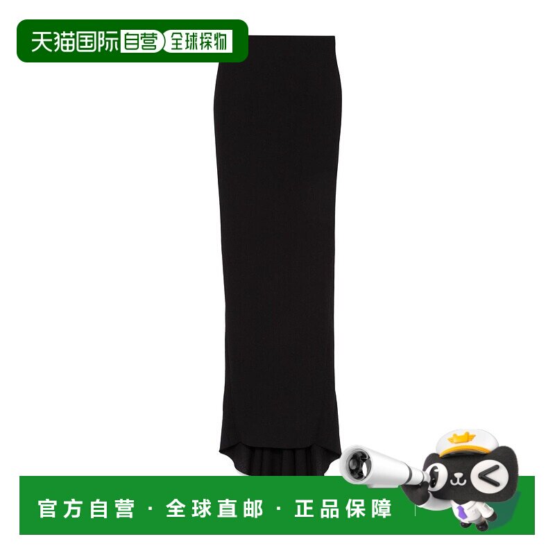 1h可退 香港直邮Rick Owens 褶饰细节半身裙 RO02D3386WA