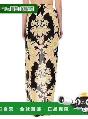 1h可退 香港直邮Etro 艾特罗 女士 花卉图案半身裙 WRFA003099IA4