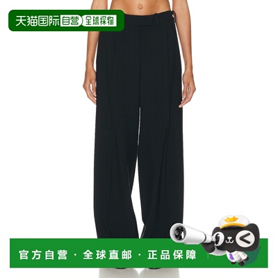 1h可退 香港直邮The Row 女士 Roan 裤子 7715W2769 blue蓝色 舒