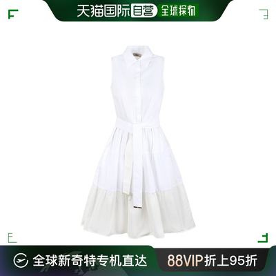 香港直邮Herno 女士 衬衫式无袖连衣裙 AB000007D13176