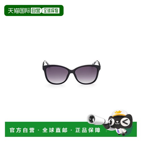1h可退 欧洲直邮GUESS 女士太阳镜 GU782801B01B SS2026 黑色 GU7