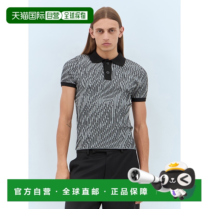 1h可退 香港直邮Jacquemus 男士 Le Zebra polo 衫 24H246KN51223