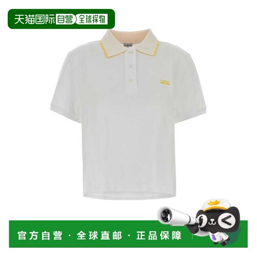欧洲直邮LOEWE 女士POLO衫 S359Y23XBEWHITE AW20【付后1h可退】