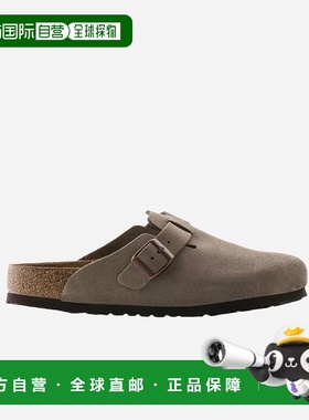 1h可退 香港直邮birkenstock 勃肯 女士 Boston SFB VL 灰褐色凉(