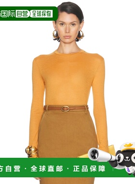 1h可退 香港直邮Saint Laurent 圣罗兰 女士 长袖上衣 848962Y38B