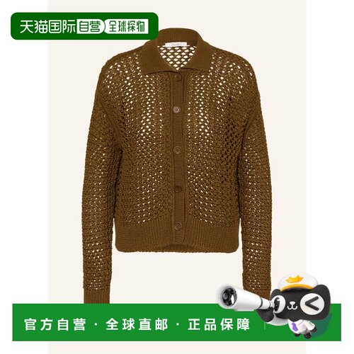 1h可退 欧洲直邮MAX MARA 女士针织衫 100313016416000 CO 棕色 F