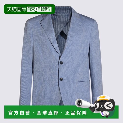 1h可退 香港直邮ETRO 男士夹克 MRCA007099TJ5E3S8460 SS2026 蓝