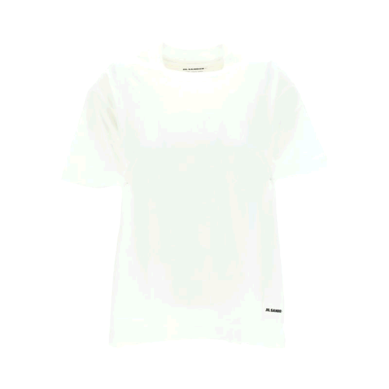 香港直邮Jil Sander 徽标短袖T恤三件套装 J47GC0001J45048