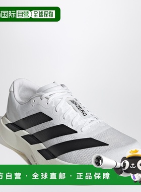 香港直邮Adidas 男士 Adizero EVO SL Cloud White/Core 黑色运动